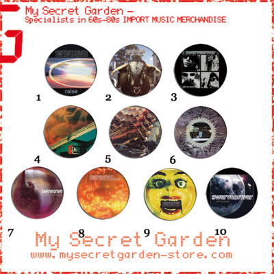 Swervedriver -Raise, Ejector Seat Reservation Album Pinback Button Badge Set ( or Hair Ties / 4.4 cm Badge / Magnet / Keychain Set )